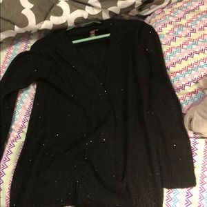 Black Sparkle/Sequin Sweater NEVER WORN